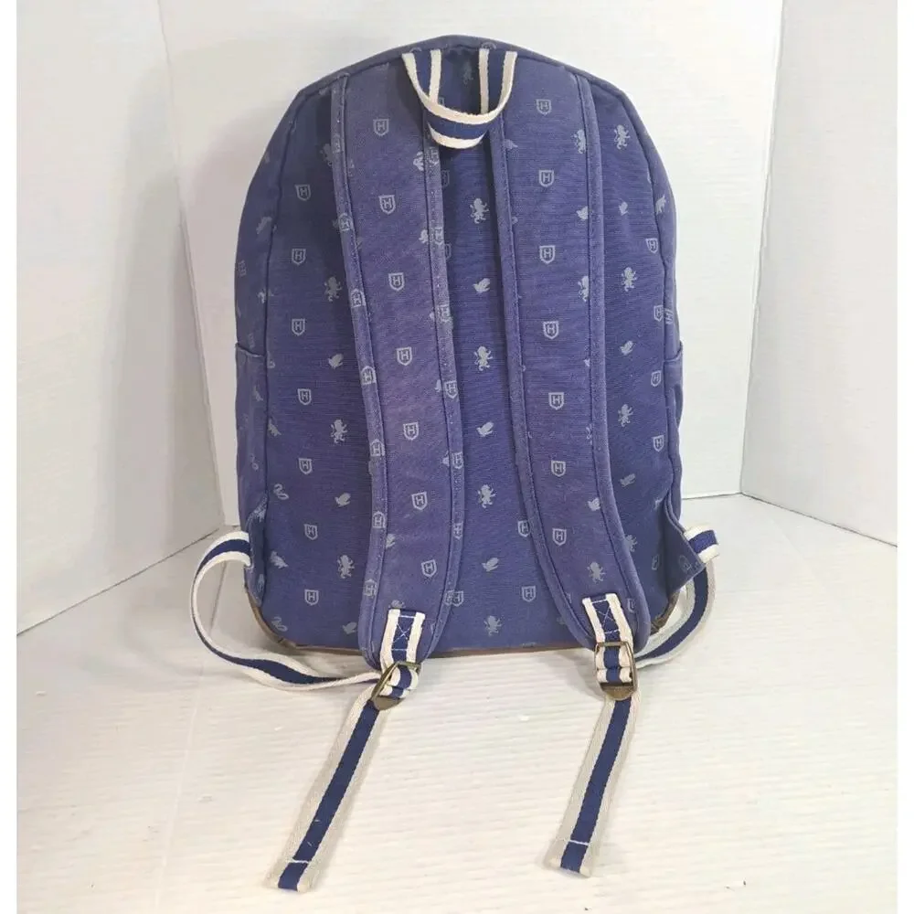 Harry Potter Ravenclaw Canvas Backpack Book Bag Embroidered 16
